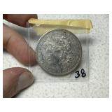 1921 D Morgan Dollar