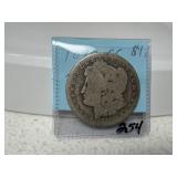 1890 CC Morgan Dollar