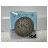 1890 CC Morgan Dollar