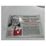 14 kt. Gold Harry S. Truman Coin