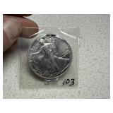 1990 American Silver Eagle