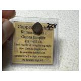 Copper Drachm Kumaragupta I Gupta Empire 415-455CE