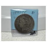 1891 CC Morgan Dollar