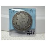 1890 CC Morgan Dollar