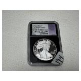 2018 W American Silver Eagle Proof-70 Ultra Cameo