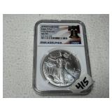 2025 American Silver Eagle, Eagle Privvy MS70