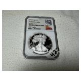 2020 W American Silver Eagle Proof-70 Ultra Cameo