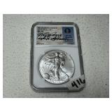 2014 American Silver Eagle MS70