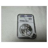2020 W American Silver Eagle Graded NGCX 9.9