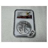 2024 American Silver Eagle MS70 1st Release