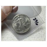 BU 1941 Walking Liberty Half Dollar