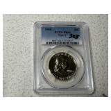 1956 Proof-66 Type 2 Franklin Half Dollar