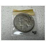 1927 D Peace Dollar