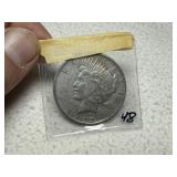1922 D Peace Dollar