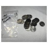 (22) Bicentennial Kennedy Half Dollars