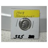 1948 Roosevelt Dime