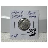 1964 D Roosevelt Dime