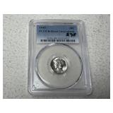 1945 Mercury Dime BU