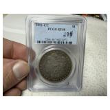 1891 CC Morgan Dollar PCGS XF40