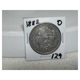 1882 O Morgan Dollar