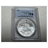2002 American Silver Eagle MS69