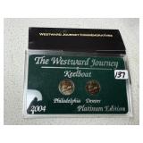 2004 Keelboat Nickels Platinum Edition Toned
