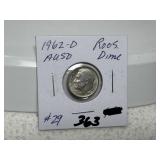 1962 D Roosevelt Dime