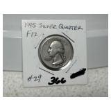 1945 Washington Quarter