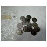 (13) Bicentennial Kennedy Half Dollars