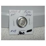 1959 D Roosevelt Dime