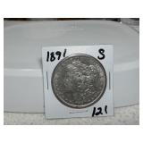 1891 S Morgan Dollar