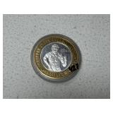 .999 Silver Jack Dempsey Casino Coin