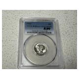 1944 Mercury Dime BU