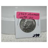 1967 40% Kennedy Half Dollar