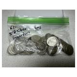 (60) Silver Quarters