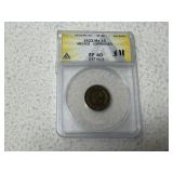 1922-Mo 1-Cent Mexico EF-40 Details Graded