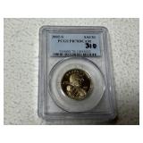 2002 S Proof-70 DCAM Sacagawea Dollar
