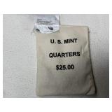 2017 Unopened Mint Bag of (100) Quarters
