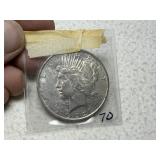 1922 D Peace Dollar