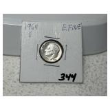 1964 Roosevelt Dime