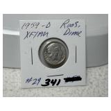1959 D Roosevelt Dime