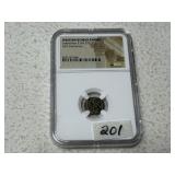 W Roman Valentinian AD 375-392 Coin AE4 Nummus