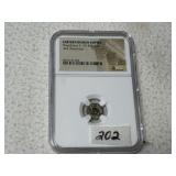 E Roman Theodosius II AD402-405 AE4 Nummus Coin