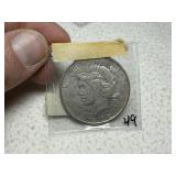 1922 D Peace Dollar