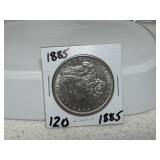 1885 Morgan Dollar