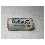 (25) UNC John Q Adams Presidential Dollars Roll