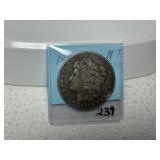 1891 CC Morgan Dollar