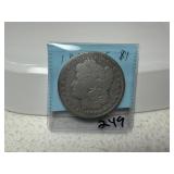 1882 CC Morgan Dollar