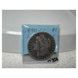 1890 CC Morgan Dollar