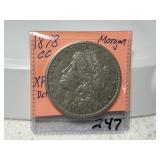 1878 CC Morgan Dollar